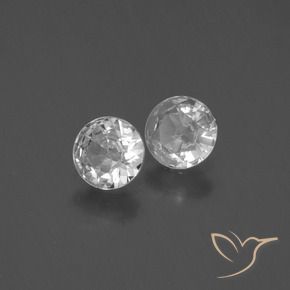 Shop natural 0.69ct Blanc clair Saphir gems, Tour, from Madagascar at GemSelect. In stock, global shipping!