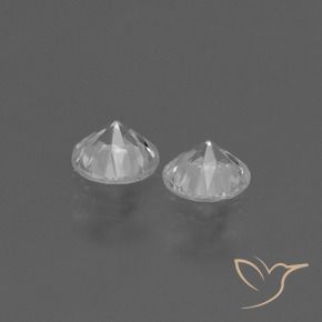 Shop natural 0.79ct Blanc clair Saphir gems, Tour, from Madagascar at GemSelect. In stock, global shipping!