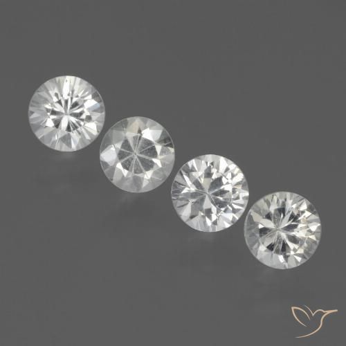 1.77ctw Naturel Blanc Saphir, Tour, VS
