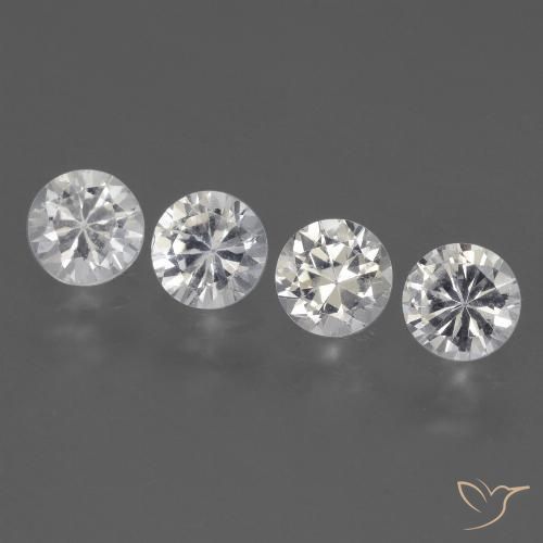 1.71ctw Naturel Blanc Saphir, Tour, VVS-VS