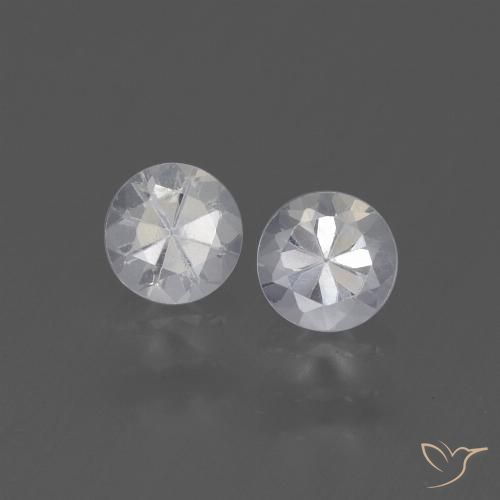 0.94ctw Naturel Blanc Saphir, Tour, VVS-VS