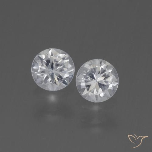 0.84ctw Naturel Blanc Saphir, Tour, VVS-VS, Photo A