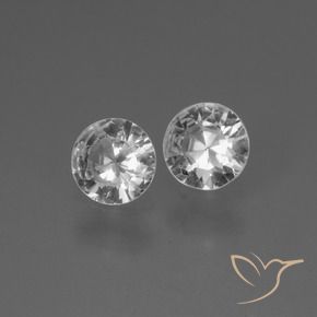 Shop natural 0.71ct Blanc clair Saphir gems, Tour, from Madagascar at GemSelect. In stock, global shipping!