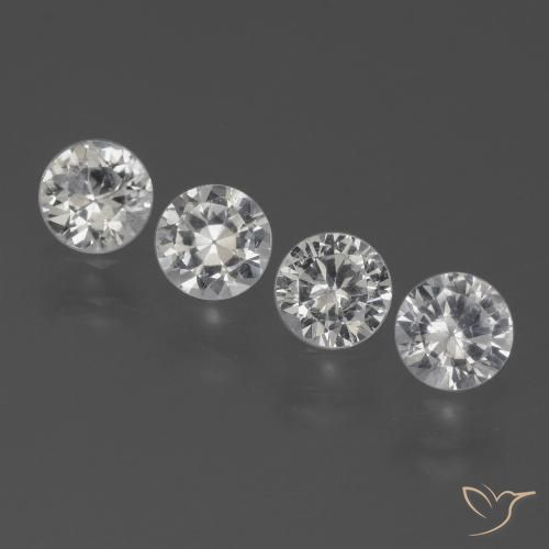 Shop natural 1.54ct Blanc clair Saphir gems, Tour, from Madagascar at GemSelect. In stock, global shipping!