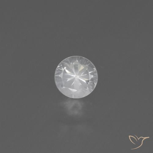0.49ct Naturel Blanc Saphir, Tour, VS