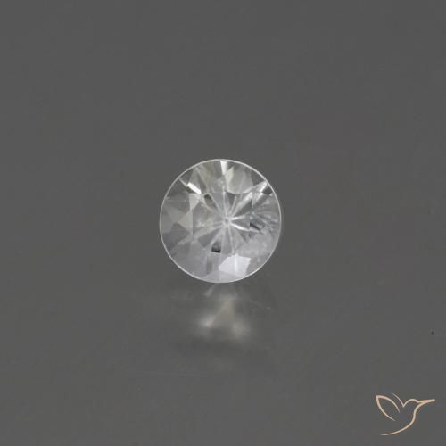 0.46ct Naturel Blanc Saphir, Tour, VS