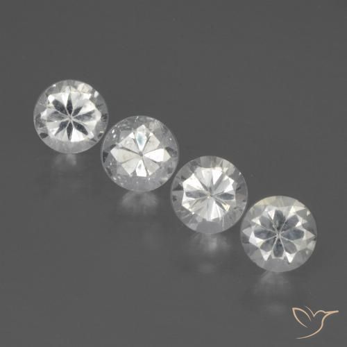 1.64ctw Naturel Blanc Saphir, Tour, VVS-VS