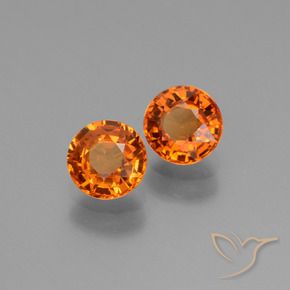 Shop natural 1.32ct Orange moyen-foncé Saphir gems, Tour, from Tanzanie at GemSelect. In stock, global shipping!