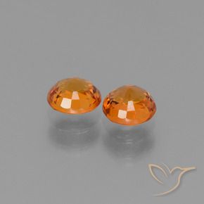 Shop natural 1.32ct Orange moyen-foncé Saphir gems, Tour, from Tanzanie at GemSelect. In stock, global shipping!