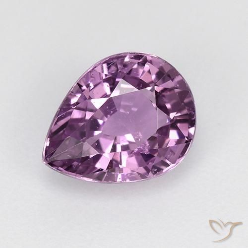 1.26ct Naturel Mauve Intense Saphir, En forme de poire, VS