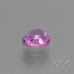 Saphir Pourpre moyen naturelle Coussin, 1.10 ct, VS-SI