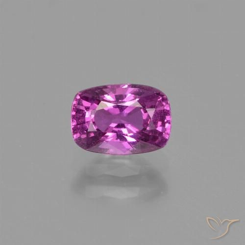 1.10ct Naturel Magenta vif Saphir, Coussin, VS