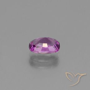 Saphir pourpre naturelle coupe coussin, 1,04 ct, VVS-VS