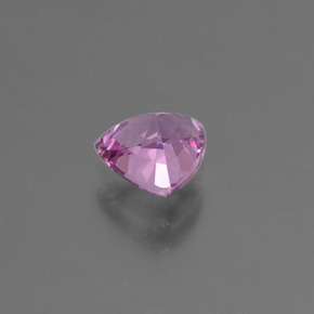 Saphir Violet Rosâtre naturelle Trillion, 1.05 ct, VS