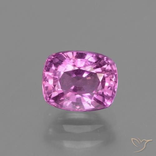 1.54ct Naturel Pourpre moyen Saphir, Coussin, VS