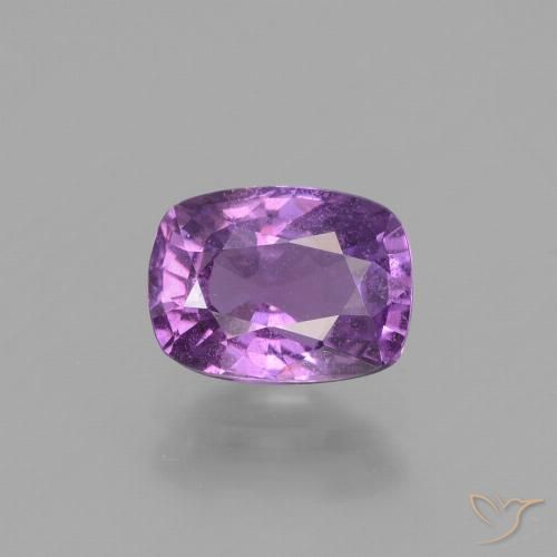 1.46ct Naturel Violet moyen Saphir, Coussin, VS