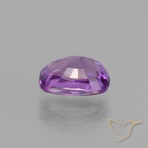 Saphir Violet moyen naturelle Coussin, 1.46 ct, VS