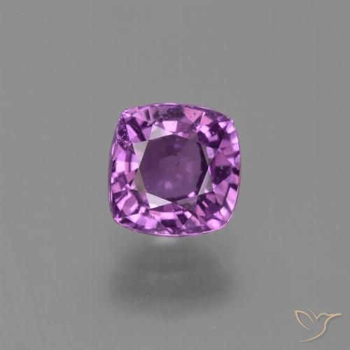 1.44ct Naturel Pourpre moyen Saphir, Coussin, VS
