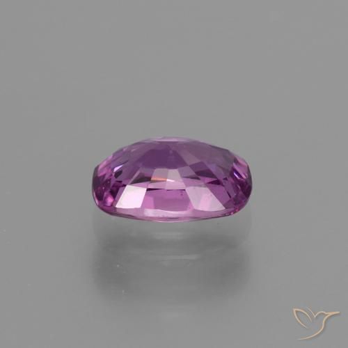 Saphir Pourpre électrique naturelle Coussin, 1.38 ct, VS