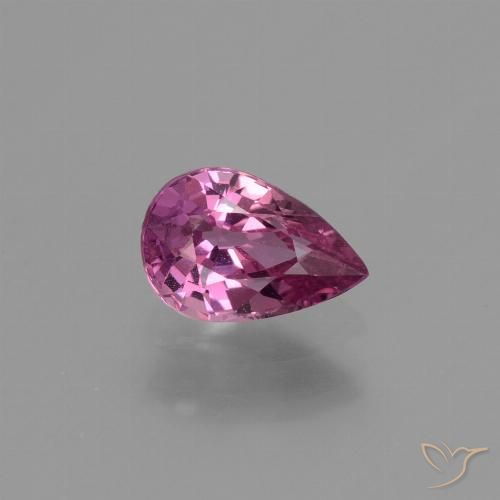 1.07ct Naturel Violet rougeâtre Saphir, En forme de poire, VS
