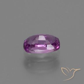 Saphir Pourpre moyen-foncé naturelle Coussin, 1.14 ct, VS