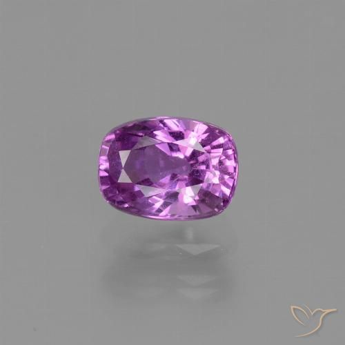 1.16ct Naturel Pourpre électrique Saphir, Coussin, VS