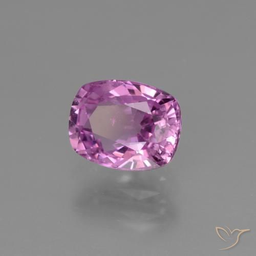 Saphir Pourpre moyen naturelle Coussin, 1.47 ct, VS