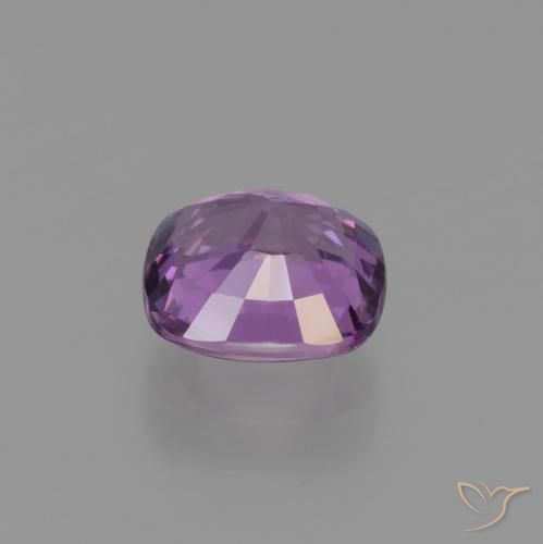 Saphir Raisin rosâtre naturelle Coussin, 1.33 ct, VS