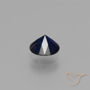Saphir Bleu foncé naturelle Tour, 0.73 ct, VVS-VS