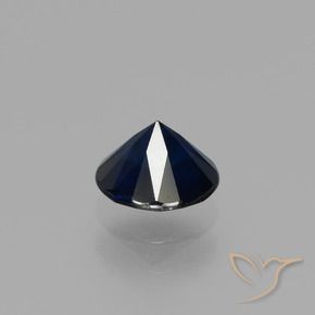 Saphir Bleu foncé naturelle Tour, 0.79 ct, VVS