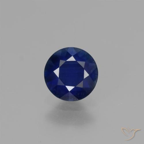 0.68ct Naturel Bleu crépuscule Saphir, Tour, VVS