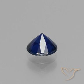 Saphir Bleu crépuscule naturelle Tour, 0.68 ct, VVS