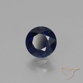 Saphir Bleu crépuscule naturelle Tour, 0.66 ct, VS