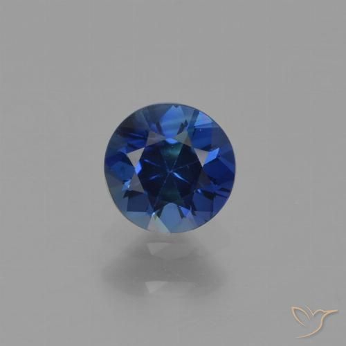 0.56ct Naturel Bleu marine Saphir, Tour, VS