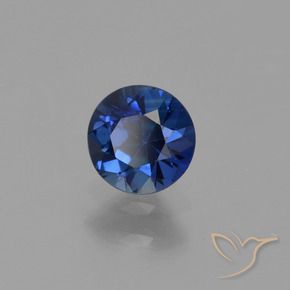 Saphir Bleu marine naturelle Tour, 0.56 ct, VS