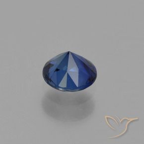 Saphir Bleu marine naturelle Tour, 0.56 ct, VS