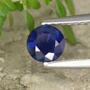 Saphir Bleu marine naturelle Tour, 0.60 ct, VS