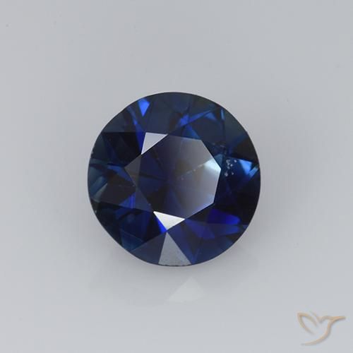 Saphir Bleu crépuscule naturelle Tour, 0.76 ct, VS