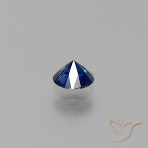 Saphir Bleu foncé naturelle Tour, 0.52 ct, VS