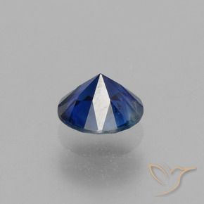 Saphir Bleu crépuscule naturelle Tour, 0.54 ct, VS