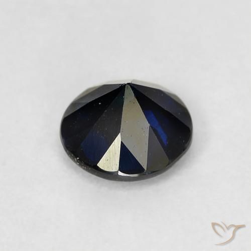 Saphir Bleu crépuscule naturelle Tour, 0.57 ct, VVS-VS