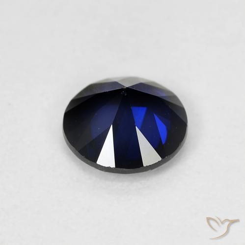 Saphir Bleu crépuscule naturelle Tour, 0.75 ct, VVS-VS