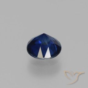 Saphir Bleu foncé naturelle Tour, 0.78 ct, VVS