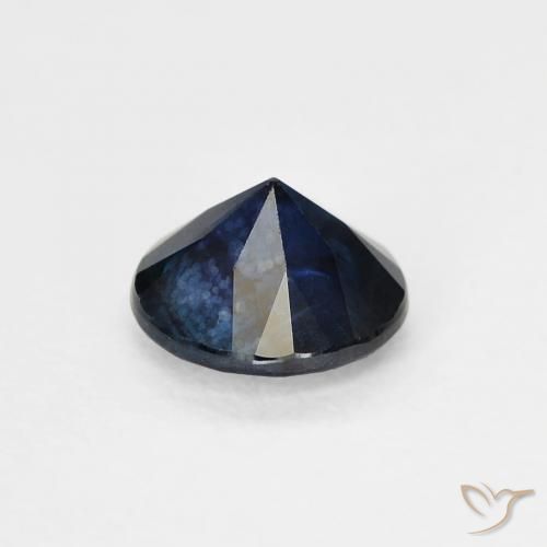 Saphir Bleu crépuscule naturelle Tour, 0.62 ct, VS