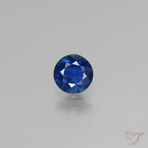 0.52ct Naturel Bleu marine Saphir, Tour, VS