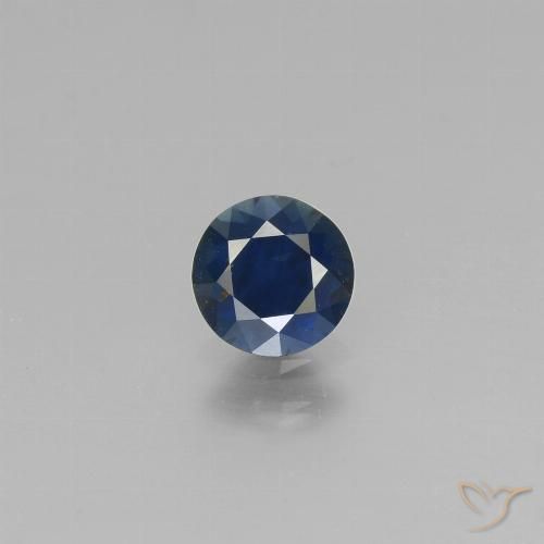0.69ct Naturel Bleu royal Saphir, Tour, VS