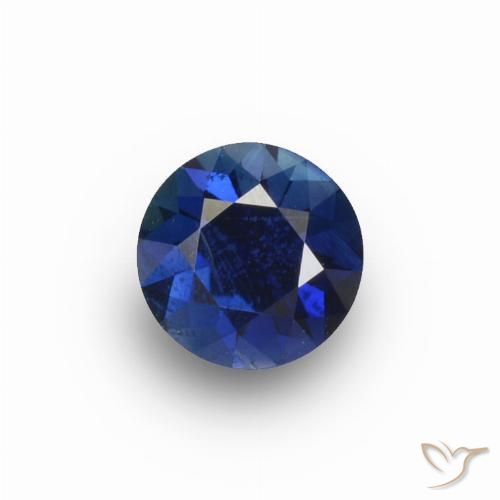 0.64ct Naturel Bleu crépuscule Saphir, Tour, VS