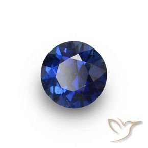 Saphir Bleu crépuscule naturelle Tour, 0.64 ct, VS