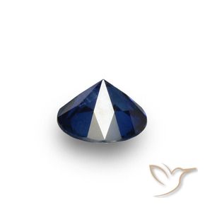 Saphir Bleu crépuscule naturelle Tour, 0.64 ct, VS