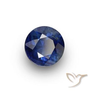 Saphir Bleu crépuscule naturelle Tour, 0.67 ct, VS